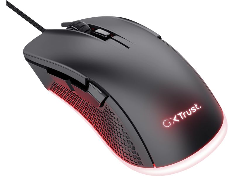 Trust Gaming-Maus GXT922 Ybar Schwarz