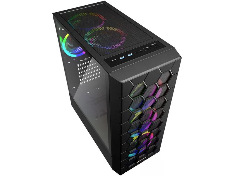 Sharkoon Boîtier d’ordinateur RGB HEX