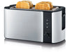 Severin Toaster AT 2590 Schwarz/Silber