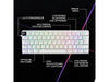 Logitech Gaming-Tastatur Pro X 60 Lightspeed White