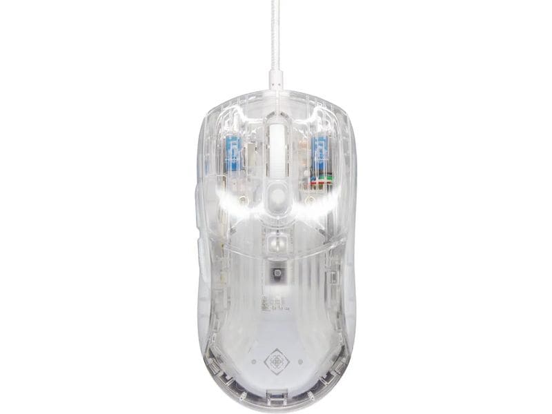 DELTACO Souris de gaming DM330 RGB Transparent