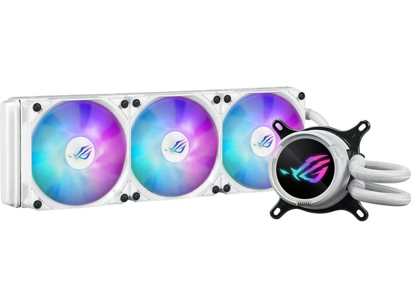 ASUS ROG Wasserkühlung ROG Strix LC III 360 ARGB White Edition