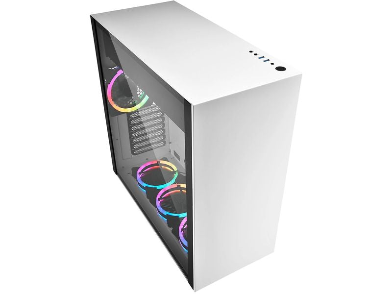 Sharkoon PC-Gehäuse Pure Steel RGB Weiss