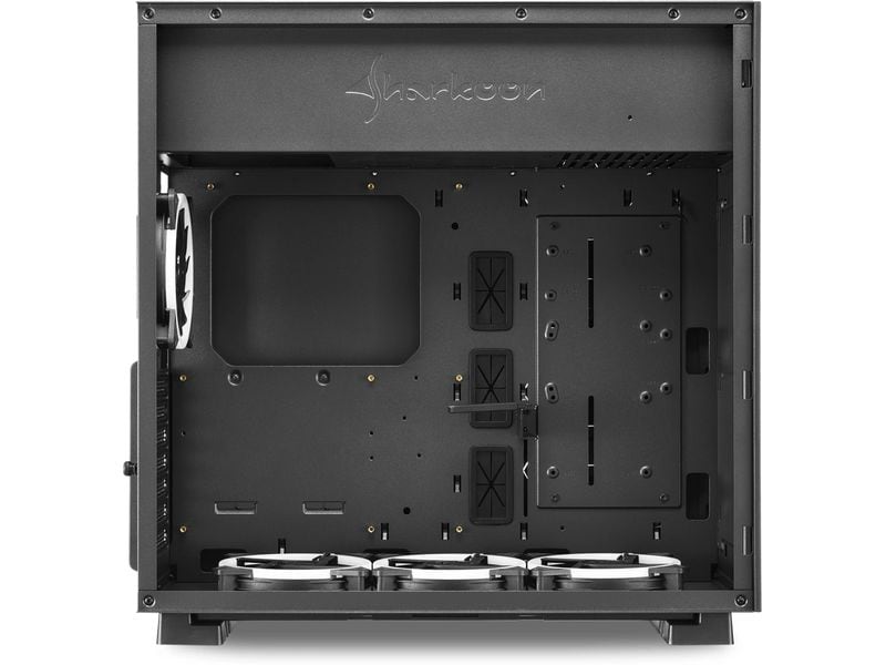 Sharkoon PC-Gehäuse Pure Steel RGB Schwarz