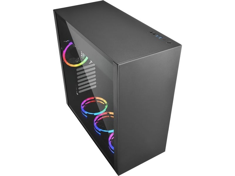 Sharkoon PC-Gehäuse Pure Steel RGB Schwarz