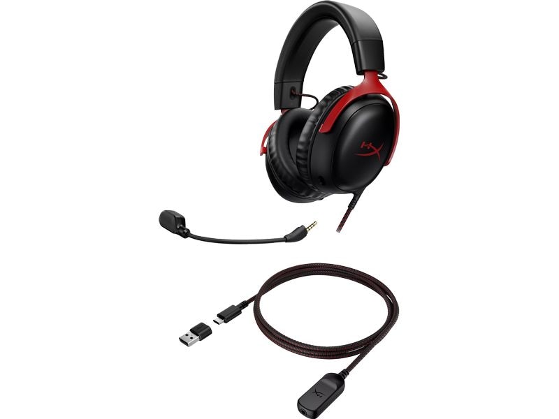 HyperX Écouteurs Cloud III Rouge/Noir