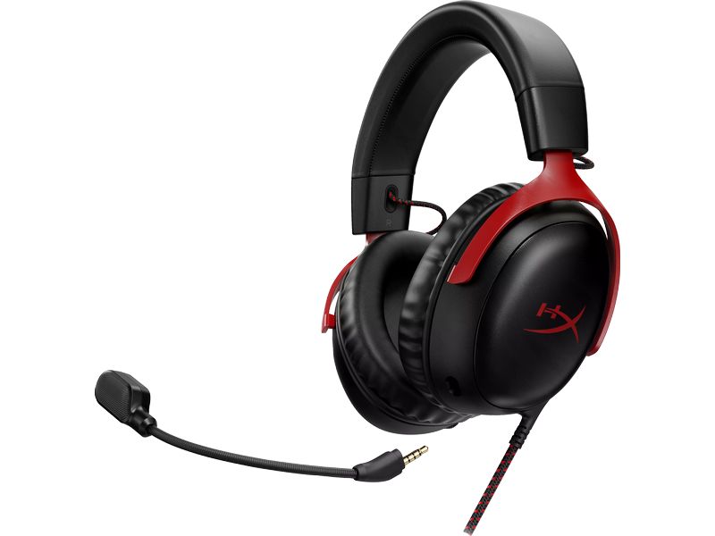 HyperX Écouteurs Cloud III Rouge/Noir