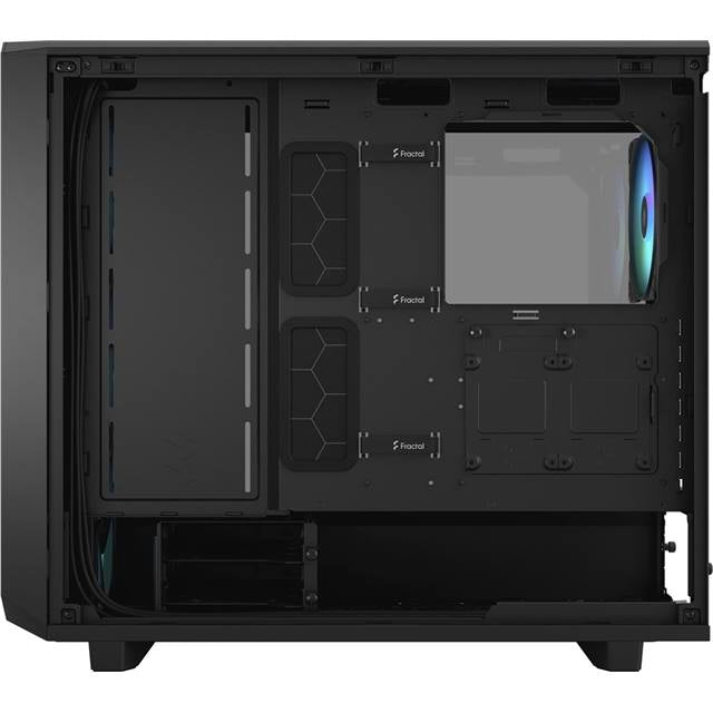 Fractal Design Boîtier d’ordinateur Meshify 2 Lite RGB TG Light Tint Noir