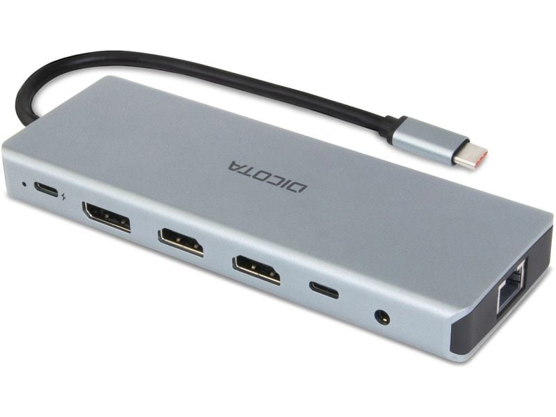 Dicota Dockingstation USB-C 13-en-1 5K PD 100W