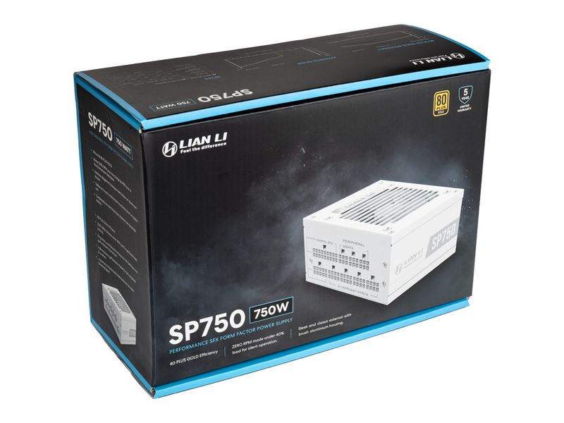 Lian Li Bloc d’alimentation SFX SP750W Blanc