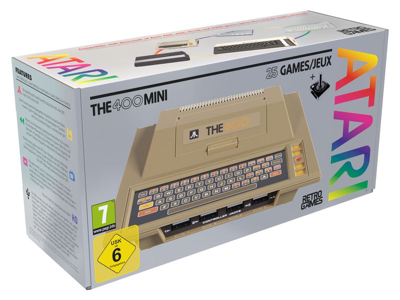 GAME Console de jeu Atari THE400 Mini