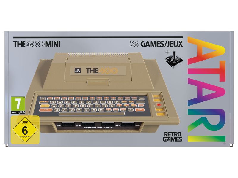 GAME Console de jeu Atari THE400 Mini