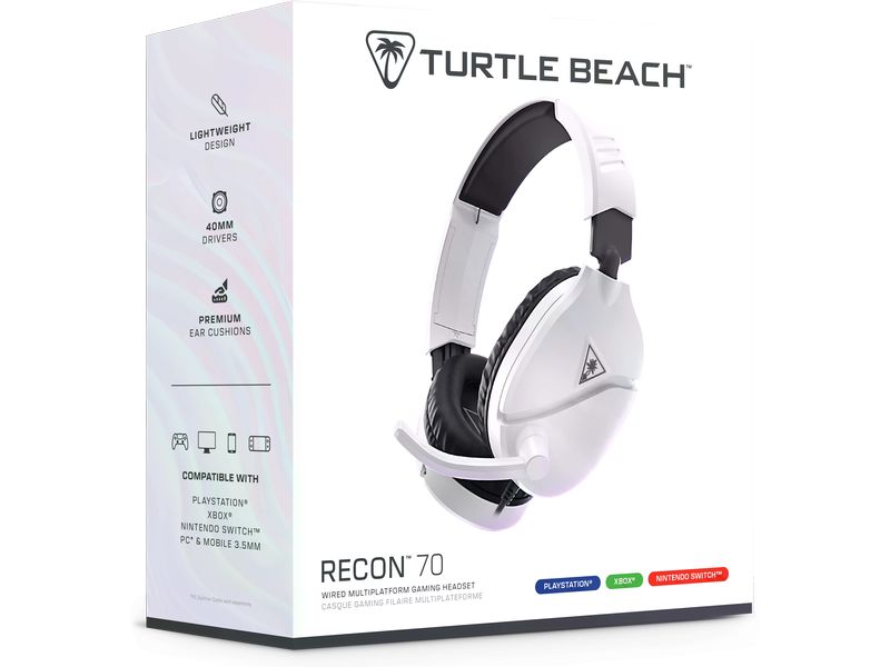 Turtle Beach Écouteurs Ear Force Recon 70P Blanc