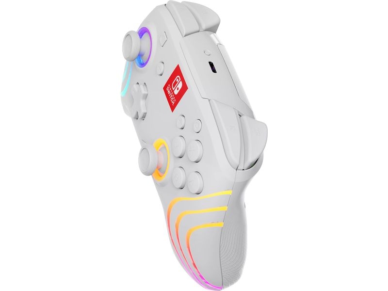 PDP Controller Afterglow Wave Nintendo Switch Weiss