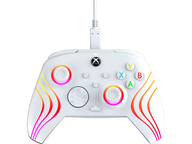 PDP Manette Afterglow Wave Xbox Blanc