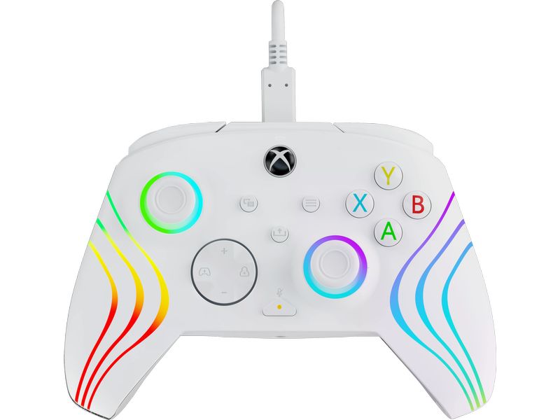 PDP Manette Afterglow Wave Xbox Blanc