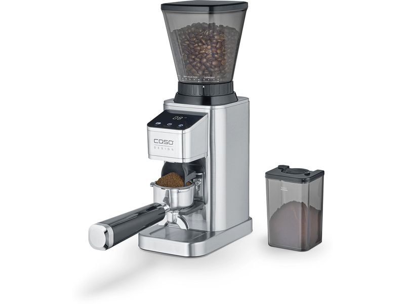 Caso Moulin à café Barista Chef Inox Argenté