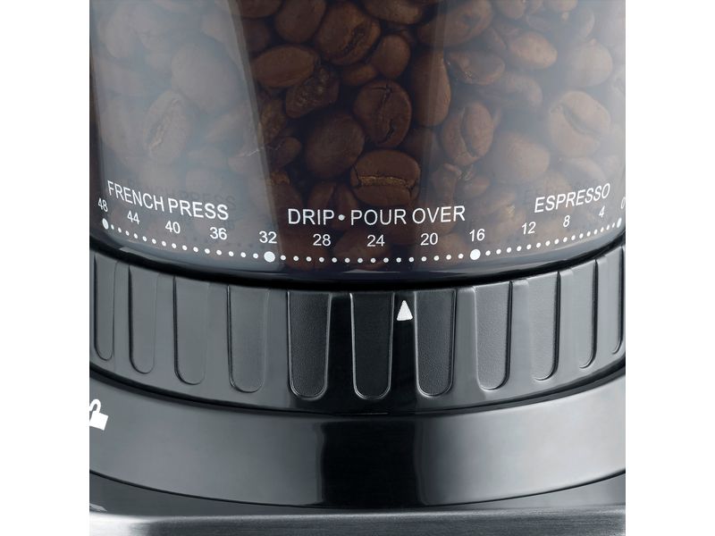 Caso Moulin à café Barista Chef Inox Argenté