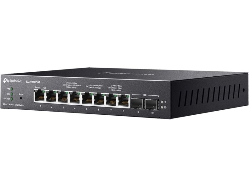 TP-Link PoE+ Switch SG2210XMP-M2 10 Port