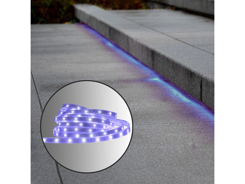 Näve LED Outdoor-Stripe, 500 cm, RGBW, IP55