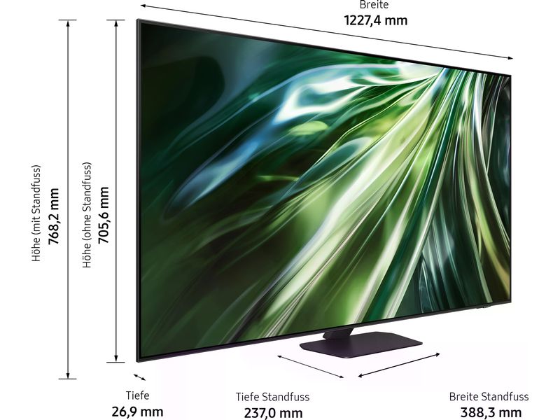 Samsung TV QE55QN90D ATXXN 55", 3840 x 2160 (Ultra HD 4K), QLED