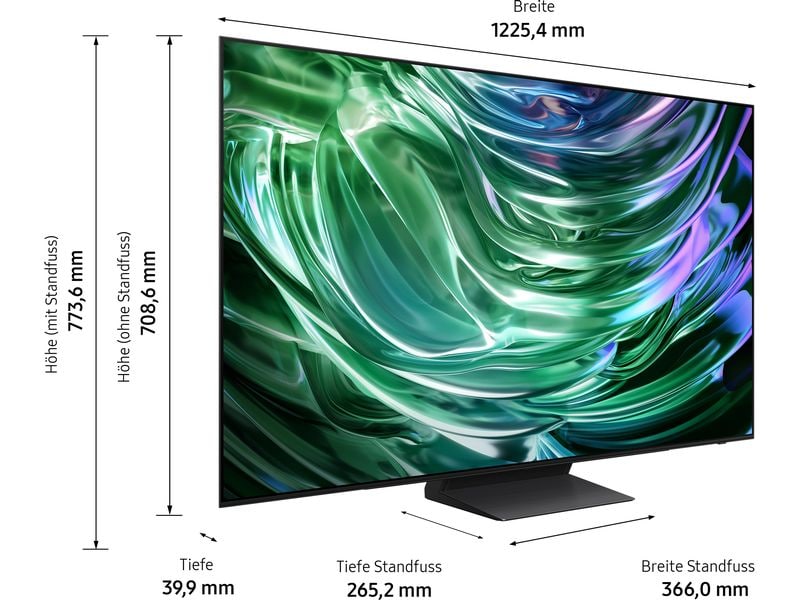 Samsung TV QE55S90D AEXZU 55", 3840 x 2160 (Ultra HD 4K), OLED