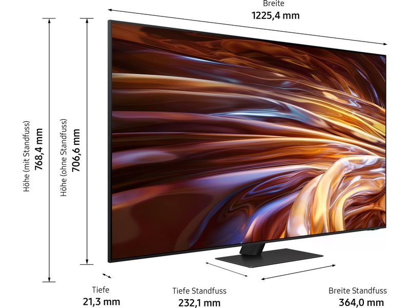 Samsung TV QE55QN95D ATXXN 55", 3840 x 2160 (Ultra HD 4K), QLED