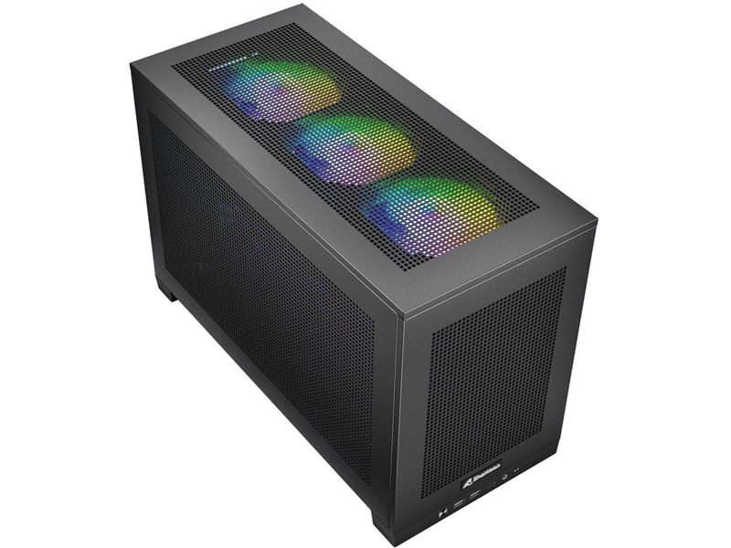 Sharkoon Boîtier d’ordinateur Rebel C20 RGB