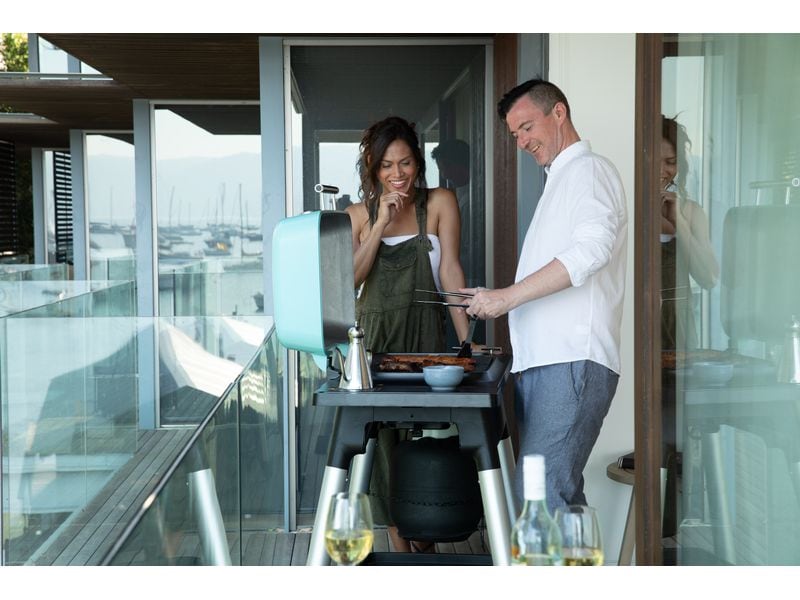 Everdure FORCE Gasgrill, mint mit Doppelboden