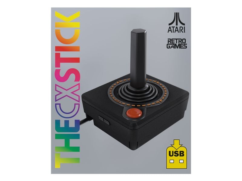 GAME THECXSTICK (Solus Atari USB Joystick – black)