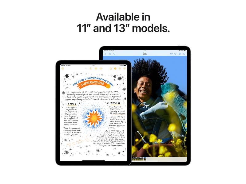 Apple iPad Air 13" M2 Cellular 2024 512 GB Étoile polaire