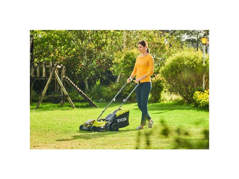 RYOBI Tondeuse à gazon sans fil RLM18X33B40