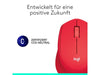 Logitech Souris M330 Silent Plus rouge