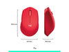 Logitech Souris M330 Silent Plus rouge