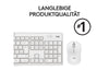 Logitech Ensemble clavier-souris MK295 White Mise en page CH