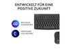 Logitech Tastatur-Maus-Set MK295 Graphite CH-Layout