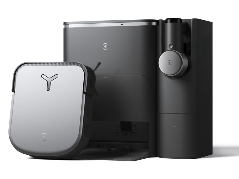 Ecovacs Robot d’aspiration et d’essuyage Deebot X2 Combo Noir