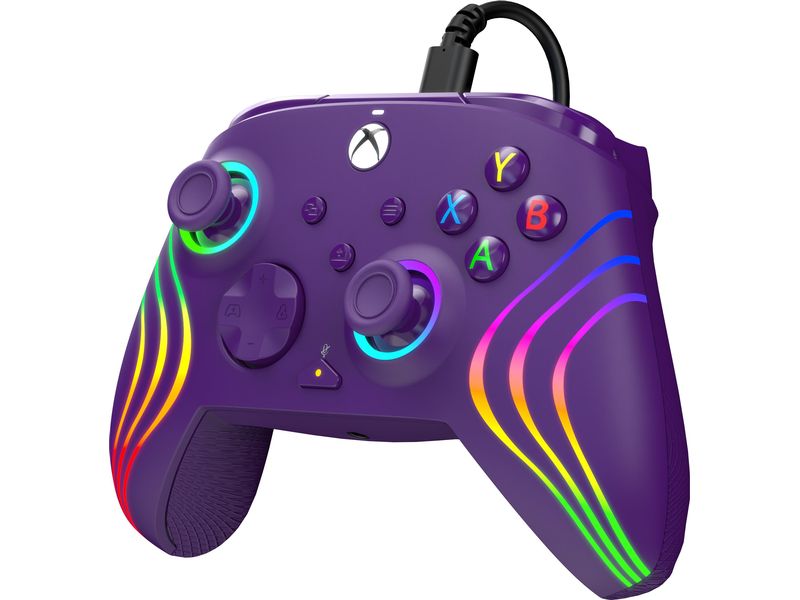 PDP Controller Afterglow Wave Xbox Violett