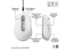 Logitech Mobile Maus MX Anywhere 3s for Mac Pale Grey