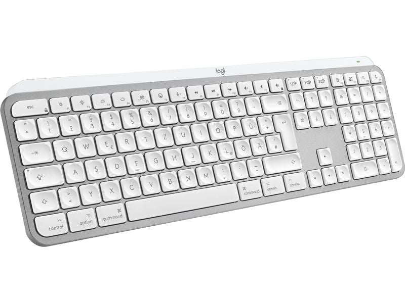 Logitech Tastatur MX Keys S for Mac Pale Grey CH-Layout