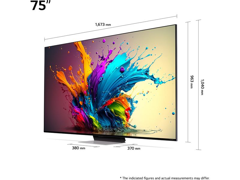 LG TV 75QNED91T6A 75", 3840 x 2160 (Ultra HD 4K), LED-LCD