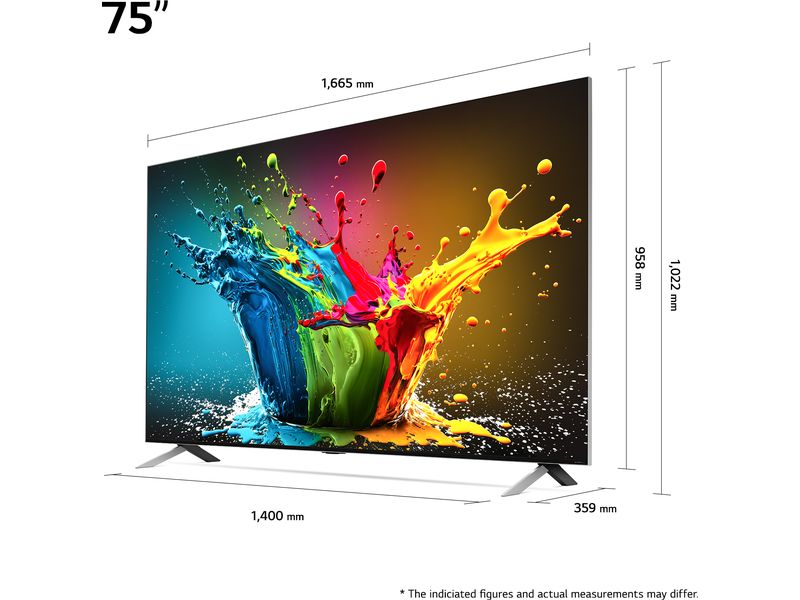 LG TV 75QNED99T9B 75", 7680 x 4320 (8K UHD), LED-LCD