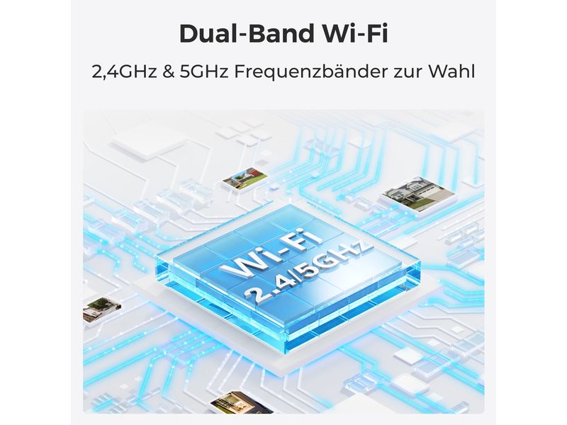 Reolink Netzwerkkamera Argus B360 4K WiFi, Weiss