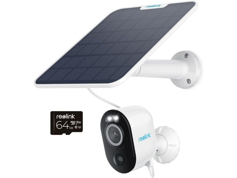 Reolink Netzwerkkamera Argus B330 inkl Solarpanel + 64GB Micro-SD