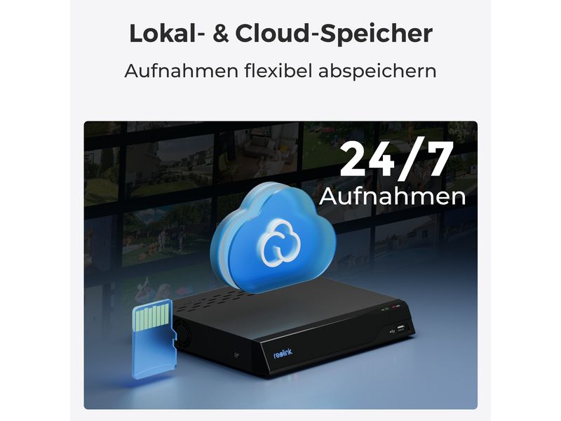 Reolink Netzwerkkamera E330 Weiss
