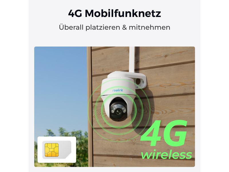 Reolink 4G/LTE-Kamera G430 inkl. Solarpanel und SIM