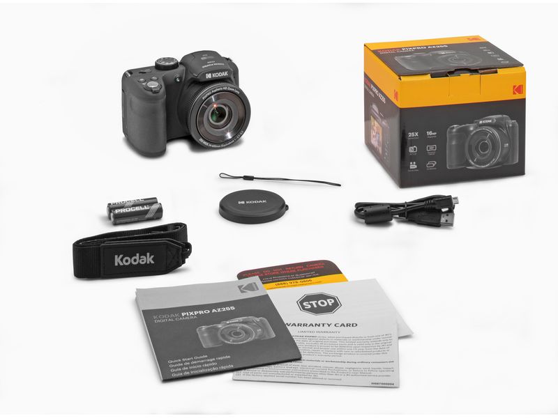Kodak Fotokamera Pixpro Astra Zoom AZ255 – Schwarz