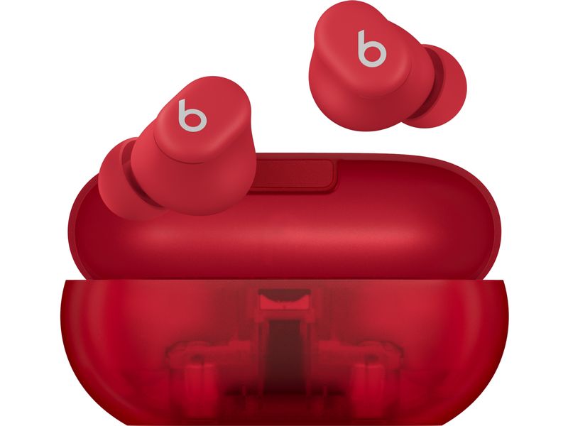 Apple Beats Écouteurs True Wireless In-Ear Solo Buds Transparent Red