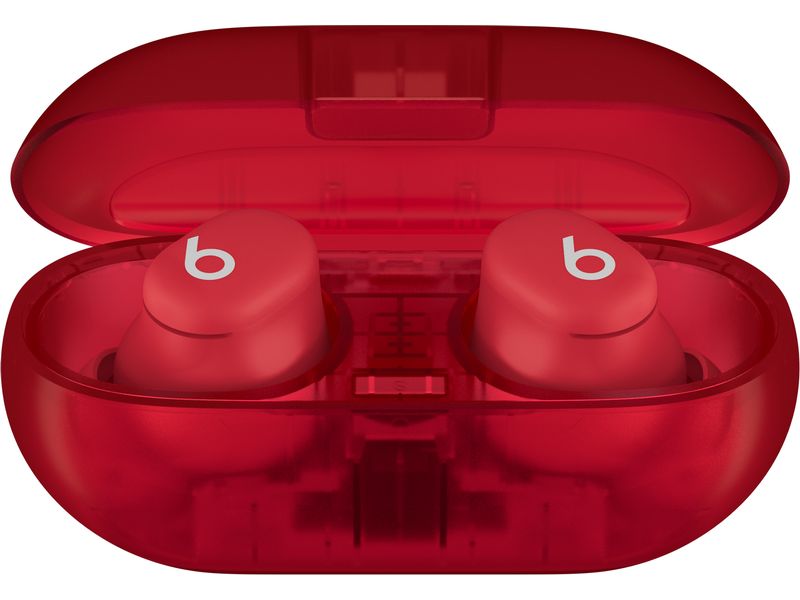 Apple Beats Écouteurs True Wireless In-Ear Solo Buds Transparent Red