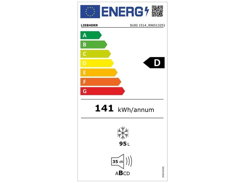 Liebherr Congélateur encastrable SUIG 1514 Comfort Droit/Aménageable